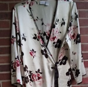 MADISON INTIMATES ROBE. LONG  ROBE